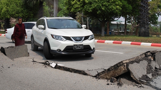 Powerful earthquake hits Myanmar and Thailand, killing at least 150 and injuring hundreds
